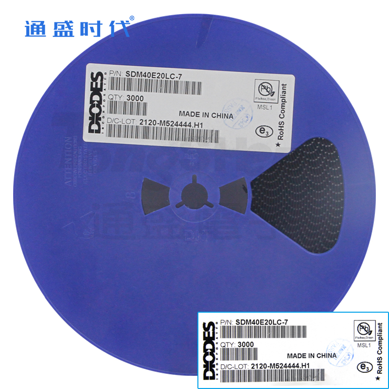 SDM40E20LC-7 SOT-23美臺(tái)DIODES肖特基二極管電子管MOS