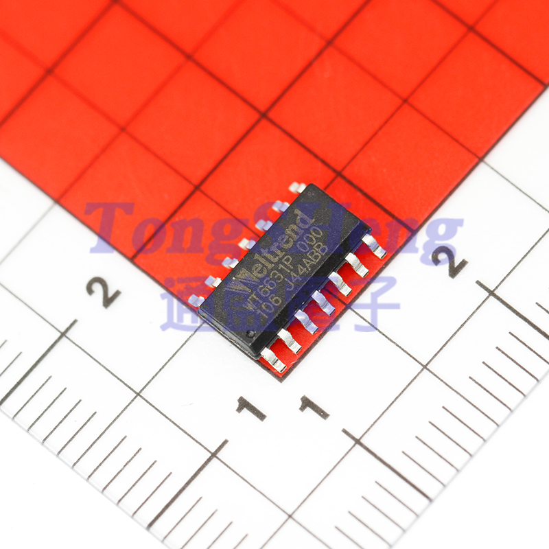 WT6631P SOP-14 TYPE-C PD3.0充電協(xié)議IC Weltrend偉詮