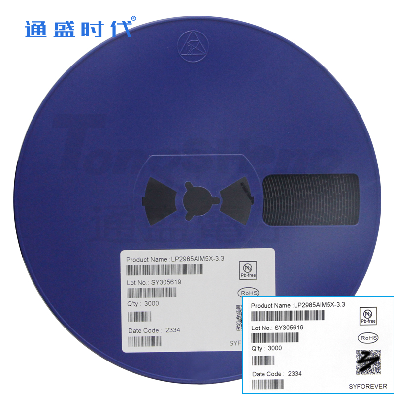 LP2985AIM5X-3.3 SOT23-5 TI德州儀器LDO線性穩(wěn)壓器芯片