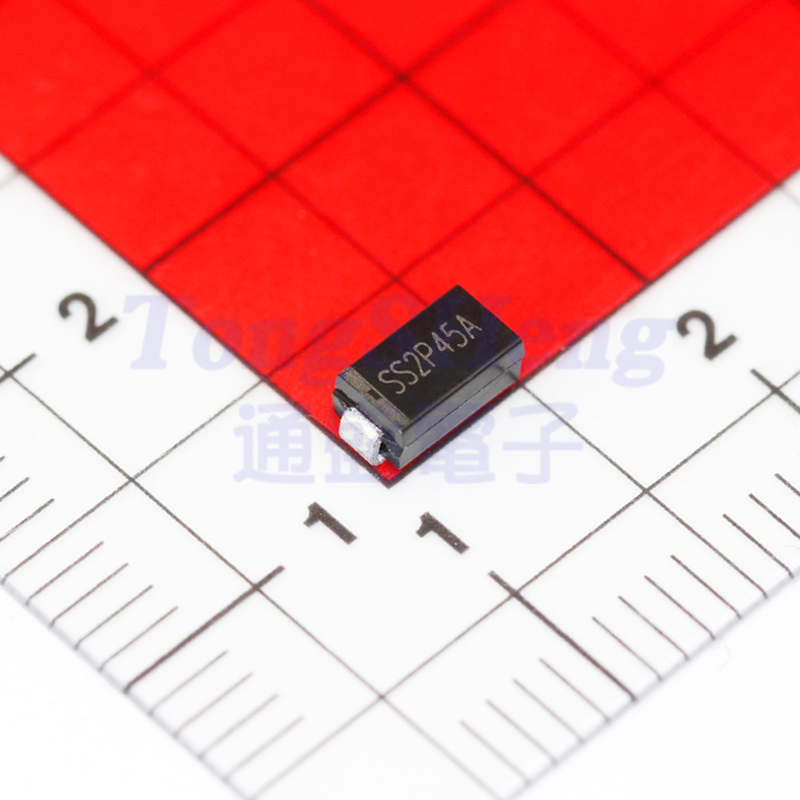 SS2P45A 封裝SMA重慶平偉平面MOS肖特基勢(shì)壘整流器芯片