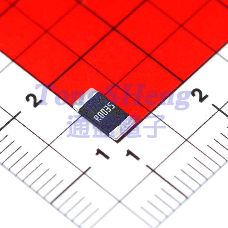 合金電阻2512 R001 R002 0.005 R060 070 100大焊盤大電極2W 5% 3W 1%信美盛